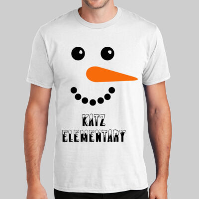 Adult T-Shirt - Winter Holidays - Snowman Thumbnail