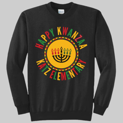 Adult Crewneck - Winter Holidays - Happy Kwanzaa Thumbnail