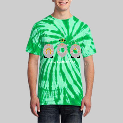 Adult Tie-Dye T-Shirt - Spring Holidays - Leprechauns Thumbnail
